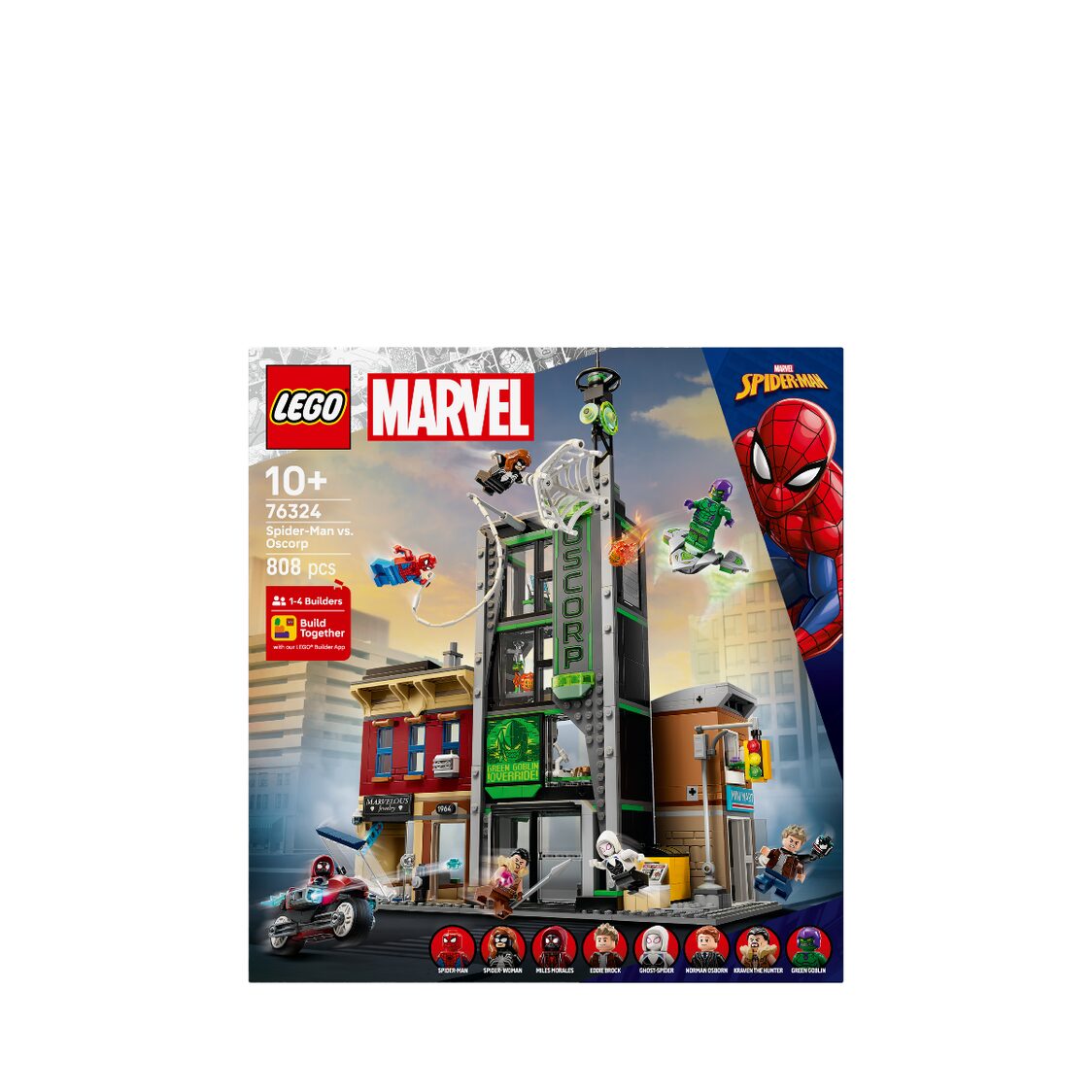 Lego Spider - Man vs. Oscorp 76324 - Metro Singapore Departmental Store - Celebrating 69 Years in SG