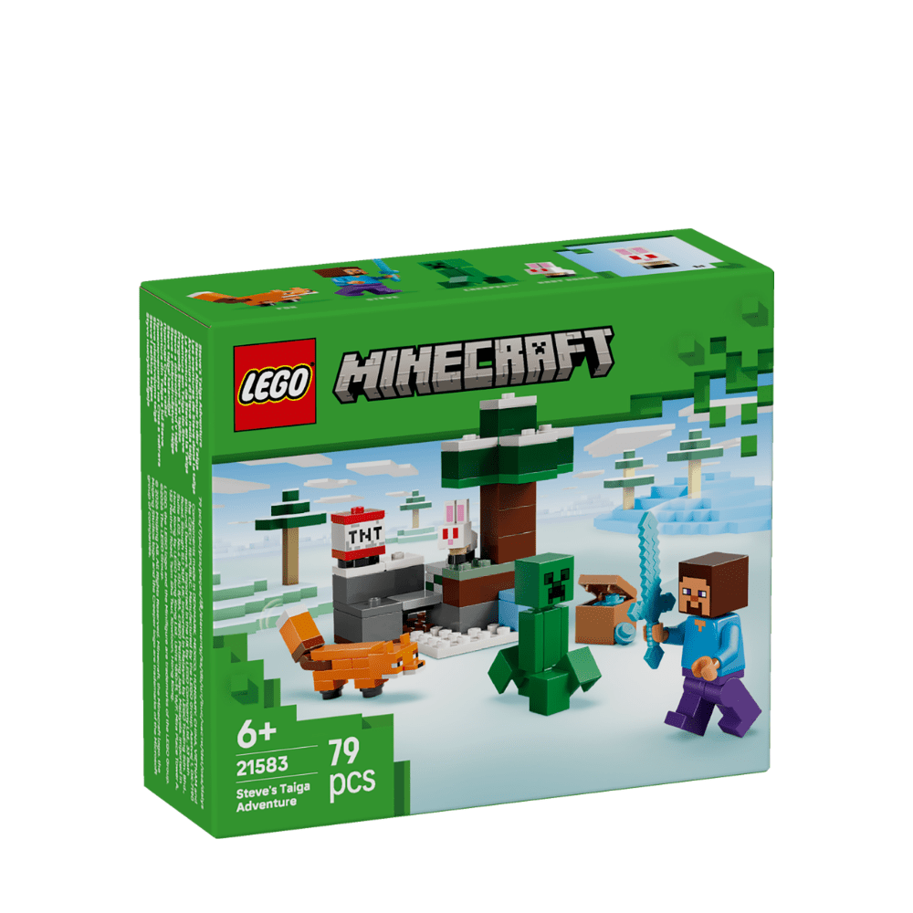 Lego Steve's Taiga Adventure 21583 - Metro Singapore Departmental Store - Celebrating 69 Years in SG