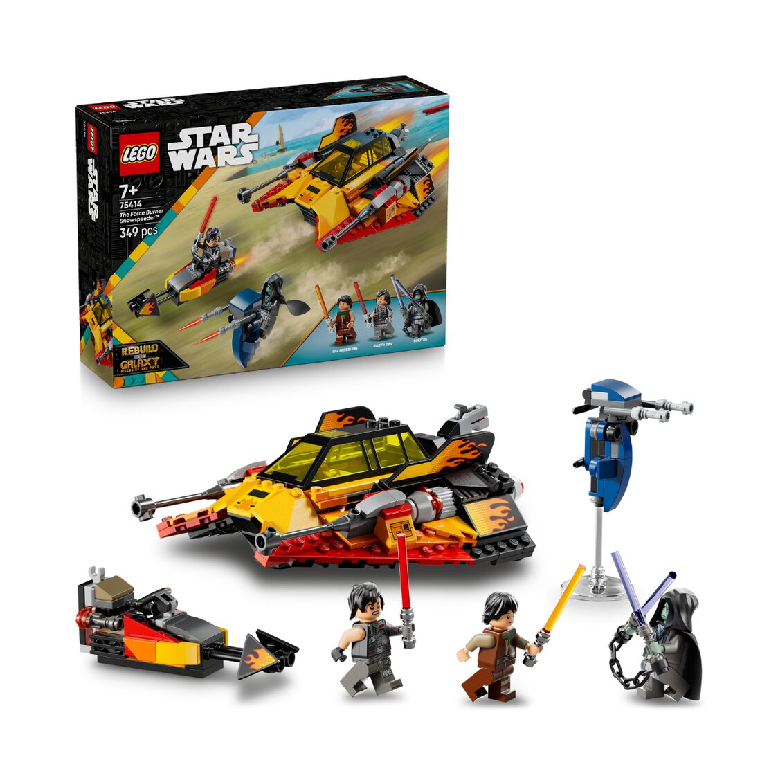 Lego The Force Burner Snowspeeder™ 75414 - Metro Singapore Departmental Store - Celebrating 69 Years in SG