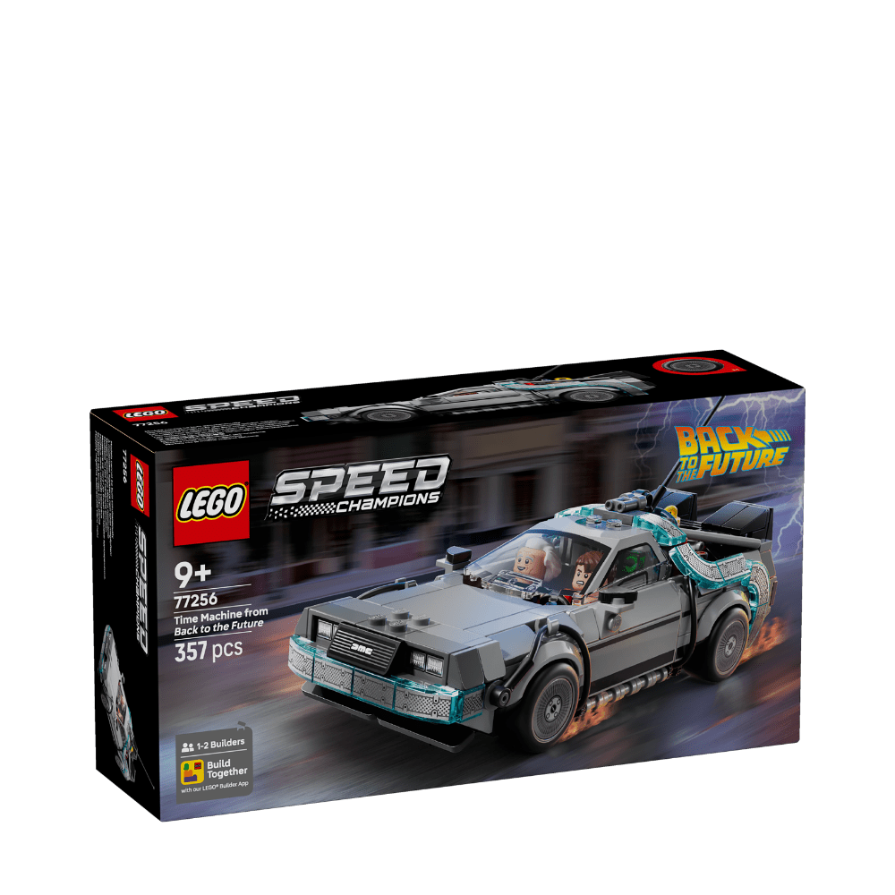 Lego Time Machine from Back to the Future 77256 - Metro Singapore Departmental Store - Celebrating 69 Years in SG