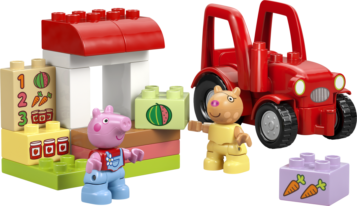 Lego Tractor and Market 10468 - Metro Singapore Departmental Store - Celebrating 69 Years in SG
