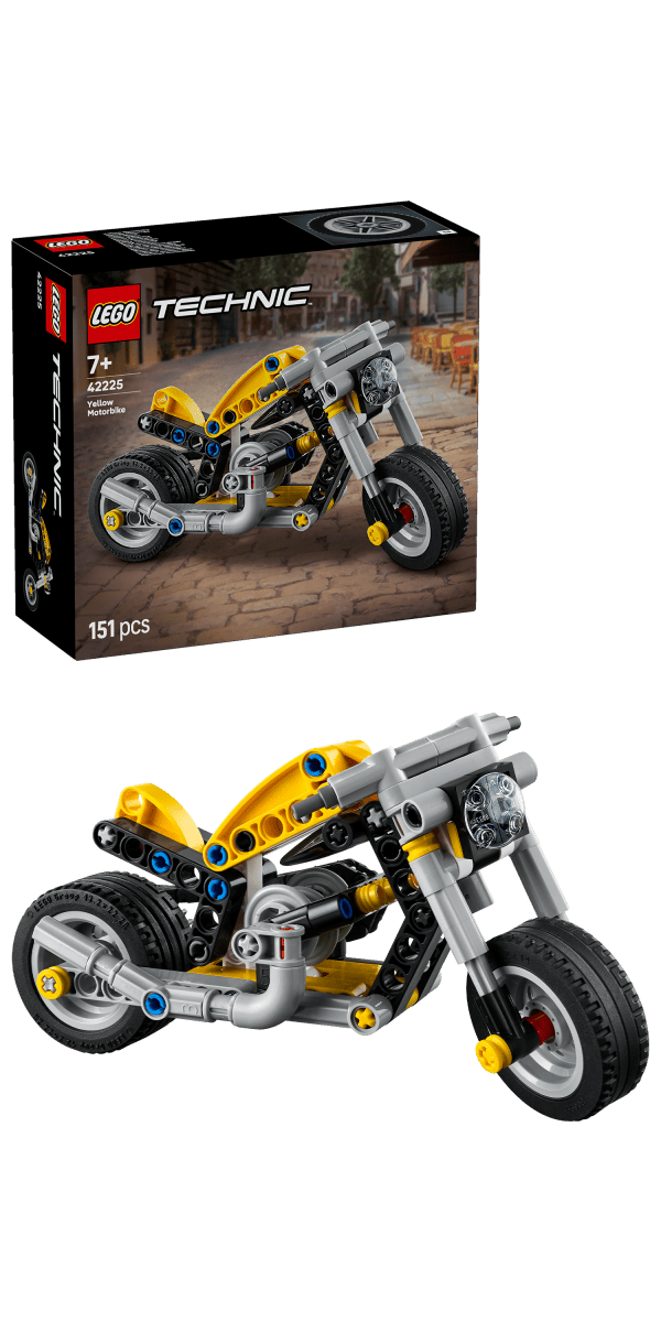 Lego Yellow Motorcycle 42225 - Metro Singapore Departmental Store - Celebrating 69 Years in SG