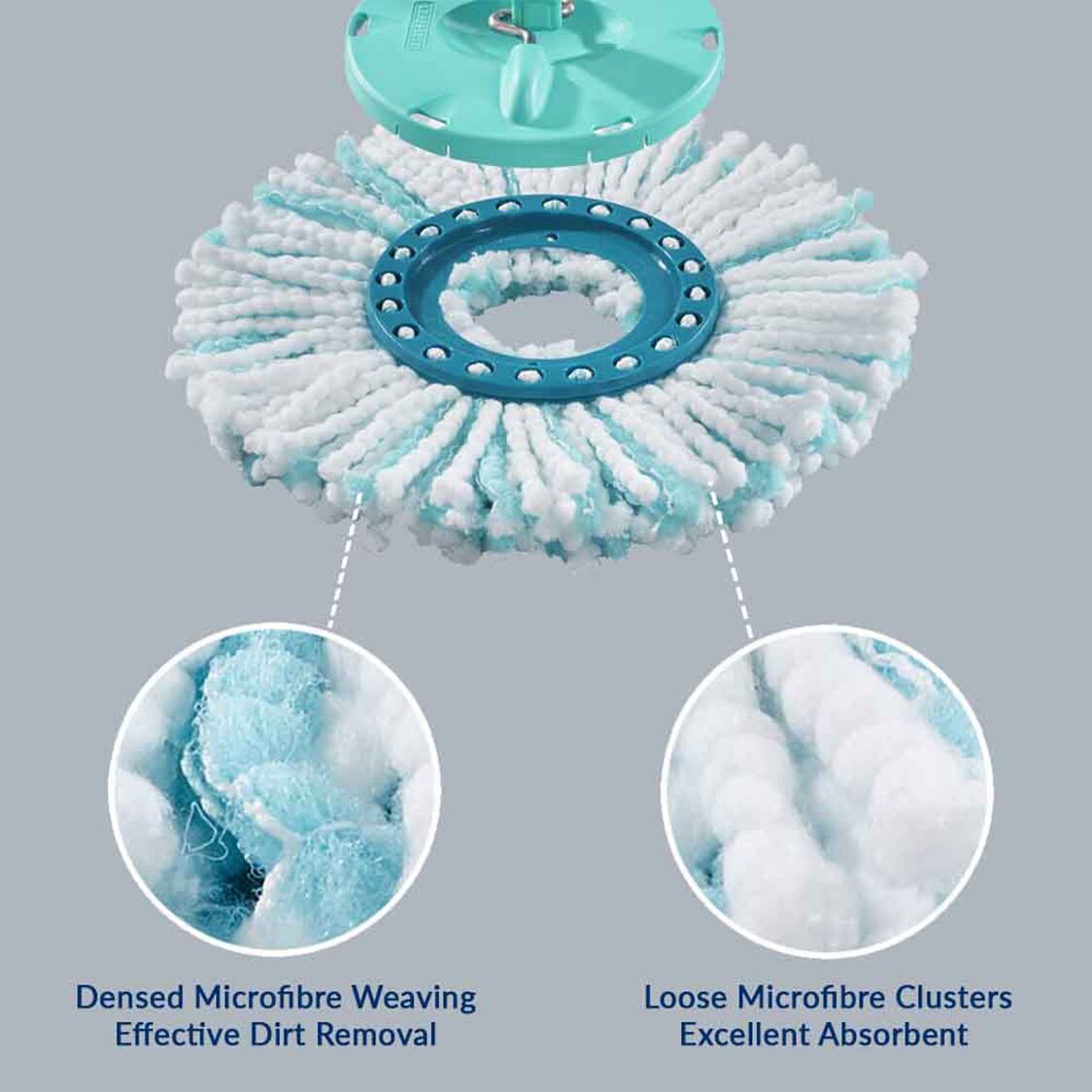 Leifheit Clean Twist Disc Mop Ergo Set L52101 - Metro Singapore Departmental Store - Celebrating 69 Years in SG