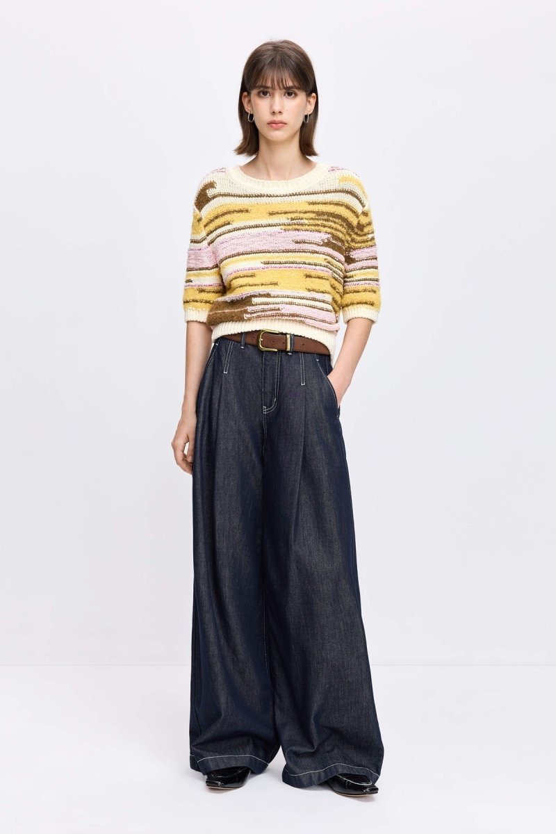 Lily Denim Straight Cut Pants - Metro Singapore Departmental Store - Celebrating 69 Years in SG