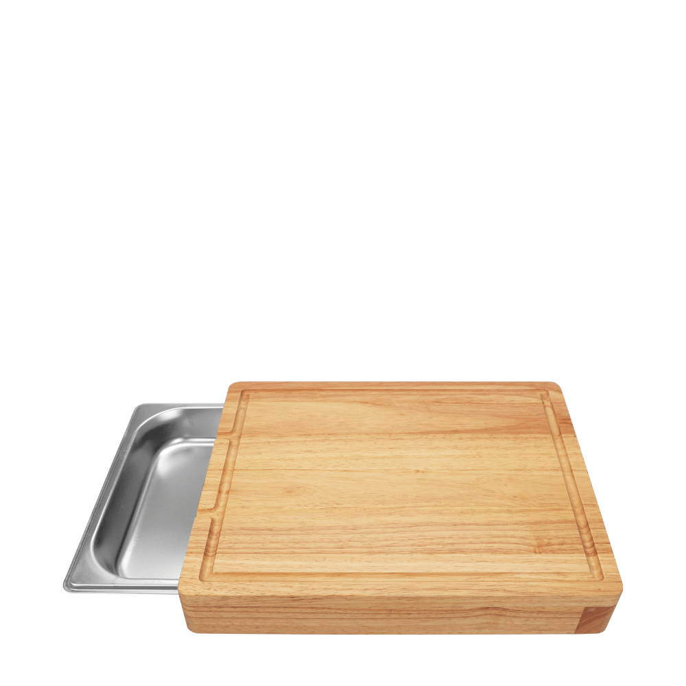 Liveon Cutting Board With Stainless Steel Tray (442777) - Metro Singapore Departmental Store - Celebrating 69 Years in SG