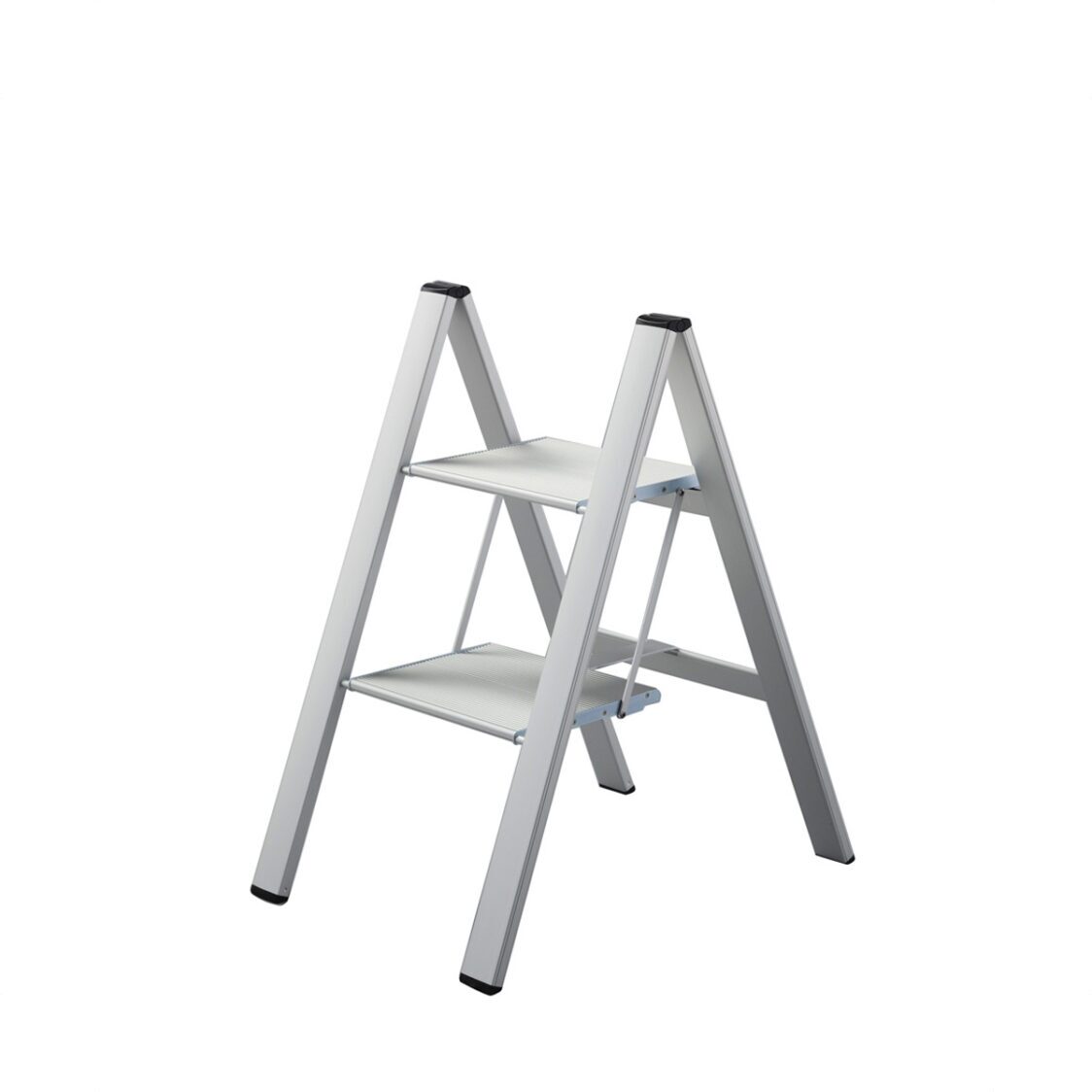 Lucano Slim Step Alum 2 Stepstool Ladder ML5BA - Metro Singapore Departmental Store - Celebrating 69 Years in SG