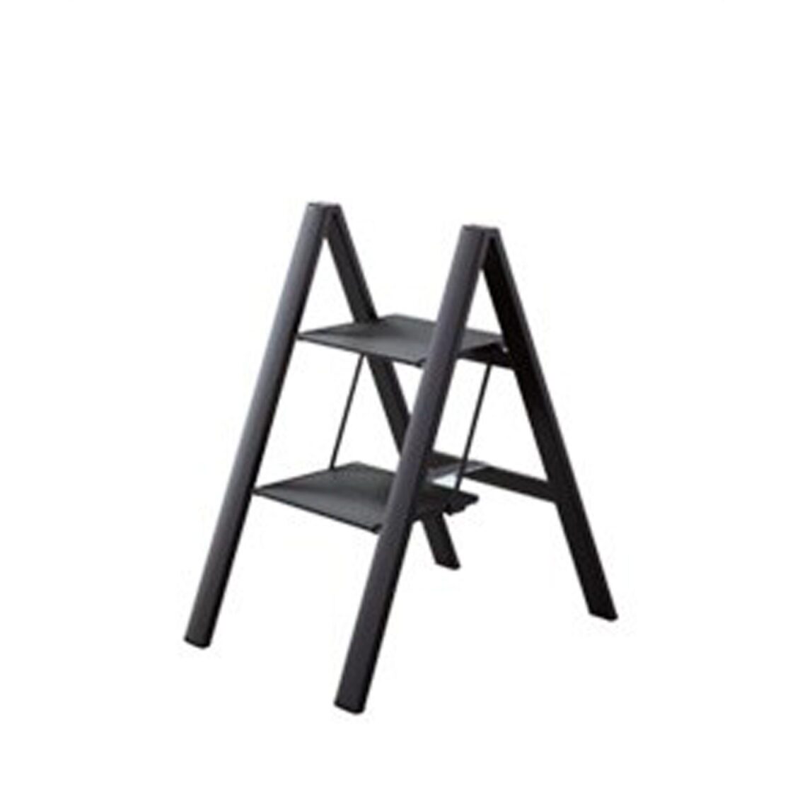 Lucano Slim Step Alum 2 Stepstool Ladder ML5BKA - Metro Singapore Departmental Store - Celebrating 69 Years in SG