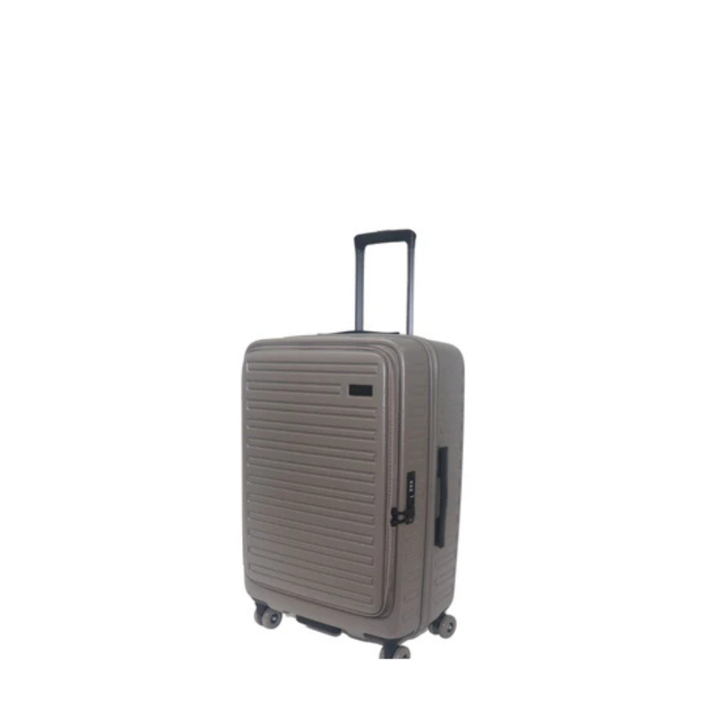 Hush Puppies 69-4039 Dim Grey First Top-Opening Polycarbonate Luggage