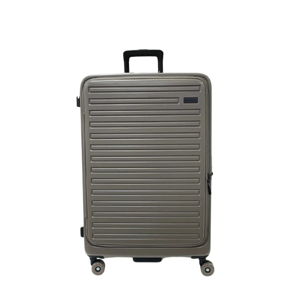 Hush Puppies 69-4039 Dim Grey First Top-Opening Polycarbonate Luggage