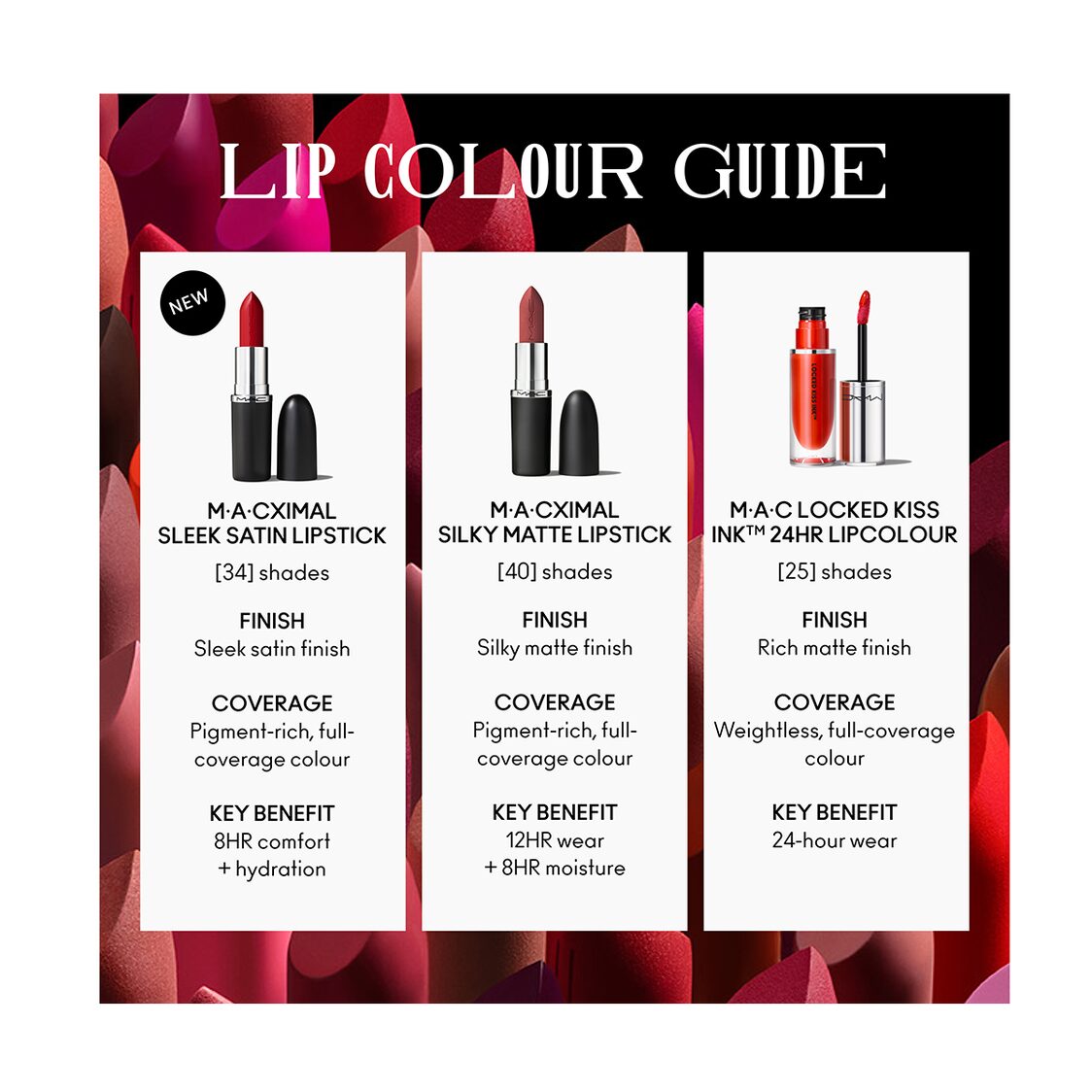 MAC Macximal Sleek Satin Lipstick - Metro Singapore Departmental Store - Celebrating 69 Years in SG