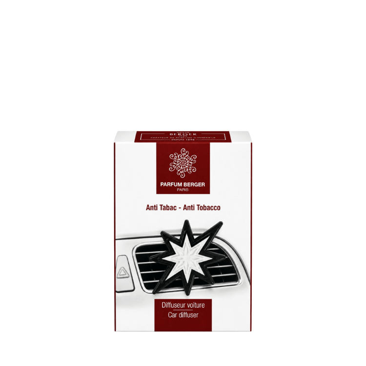 Maison Berger Paris Anti - Odeur Tobacco Star Car Diffuser - Metro Singapore Departmental Store - Celebrating 69 Years in SG