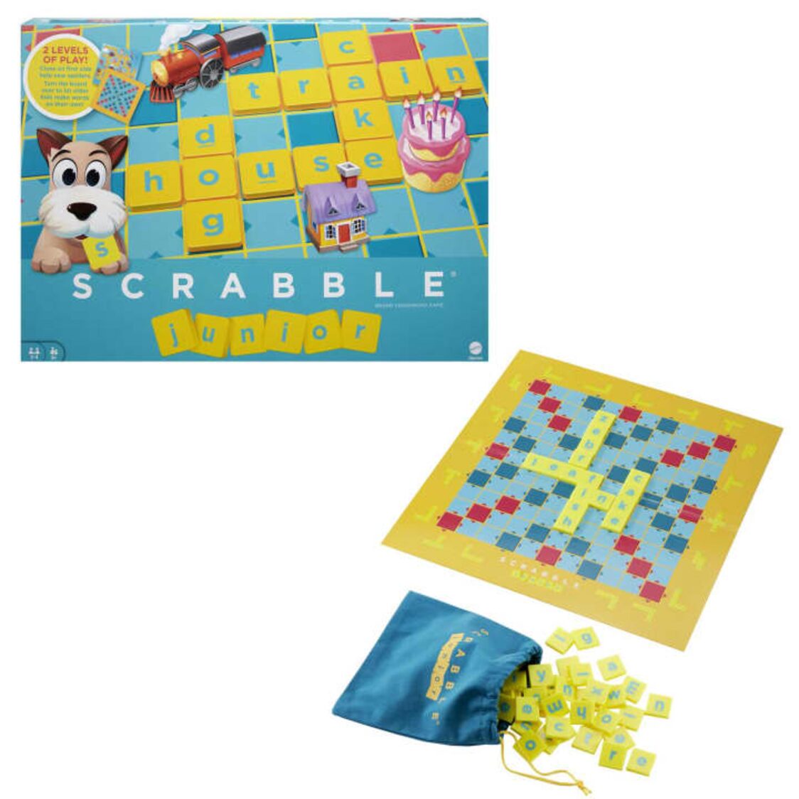 Mattel Scrabble Junior UK Y9667 - Metro Singapore Departmental Store - Celebrating 69 Years in SG