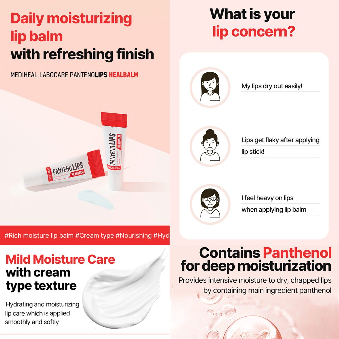 Mediheal Labocare Pantenolips Healbalm 10ml 548105 - Metro Singapore Departmental Store - Celebrating 69 Years in SG