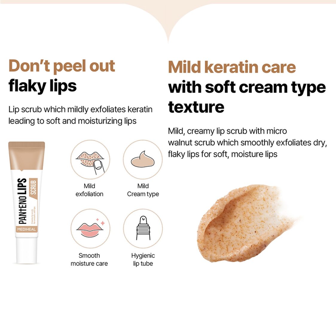Mediheal Labocare Pantenolips Scrub 10ml 505830 - Metro Singapore Departmental Store - Celebrating 69 Years in SG
