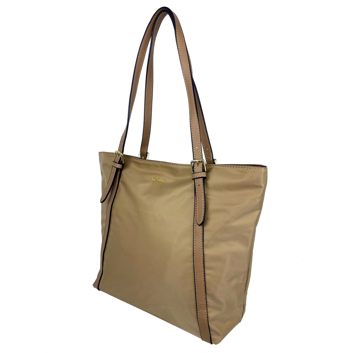 Mel&Co Nylon Double Handle Tote Bag