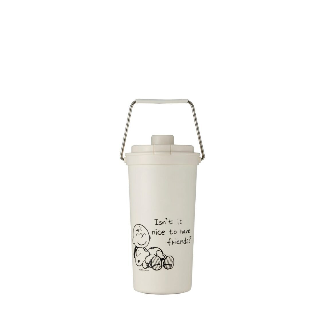 [Metro Exclusive] Snapware Thermal Bottle With Handle - Snoopy Bold - Metro Singapore Departmental Store - Celebrating 69 Years in SG