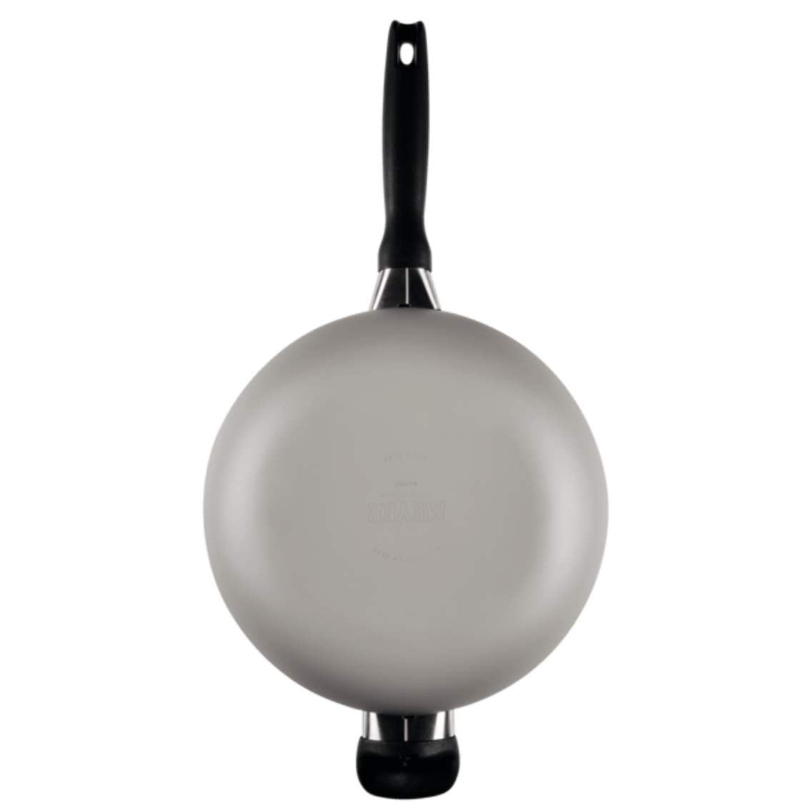 Meyer Bauhaus Nonstick 26cm | 3.8L Warm Grey Open Chef's Pan with Helping Handle (13767) - Metro Singapore Departmental Store - Celebrating 69 Years in SG