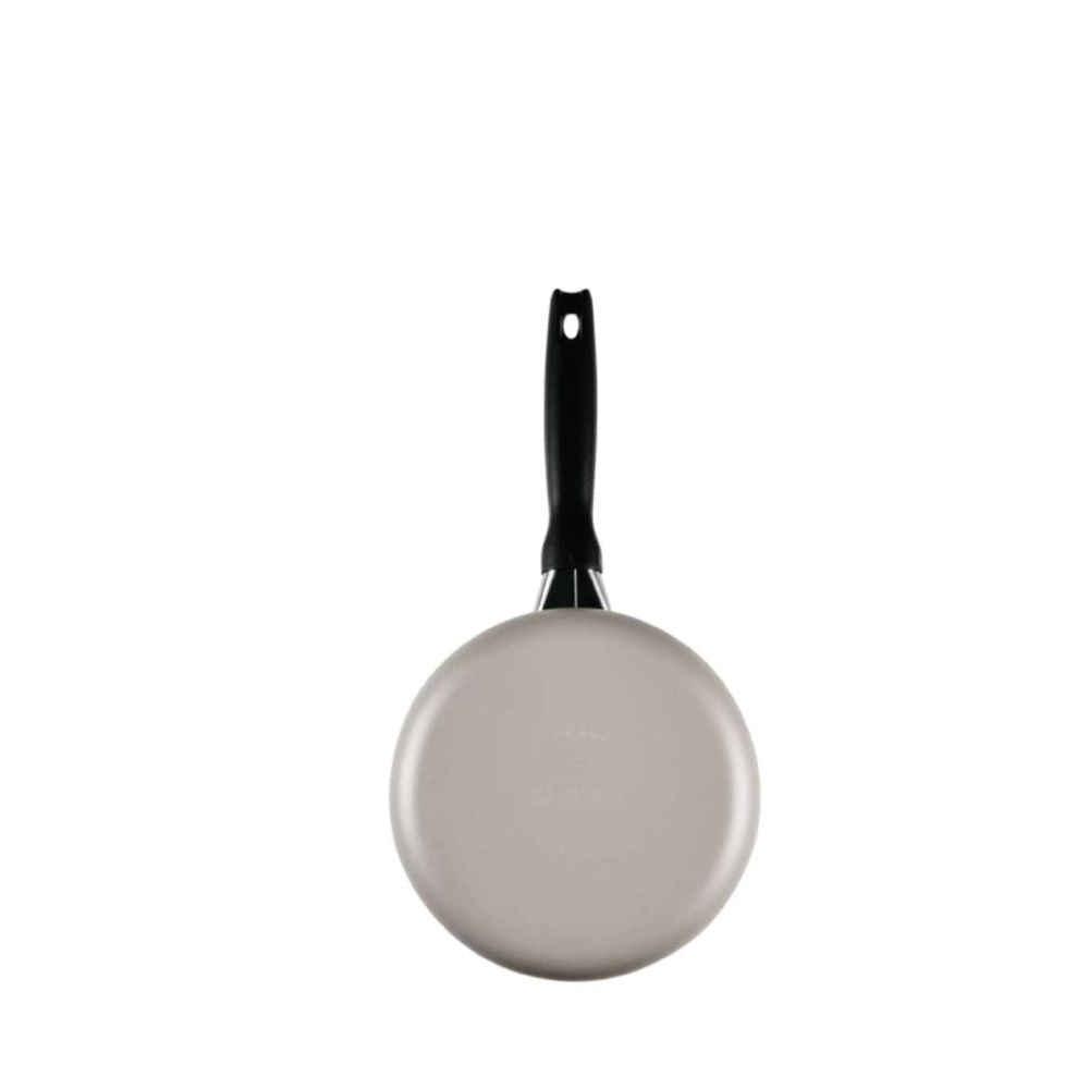 Meyer Bauhaus Nonstick Saucepan with Glass Lid - Warm Grey - Metro Singapore Departmental Store - Celebrating 69 Years in SG