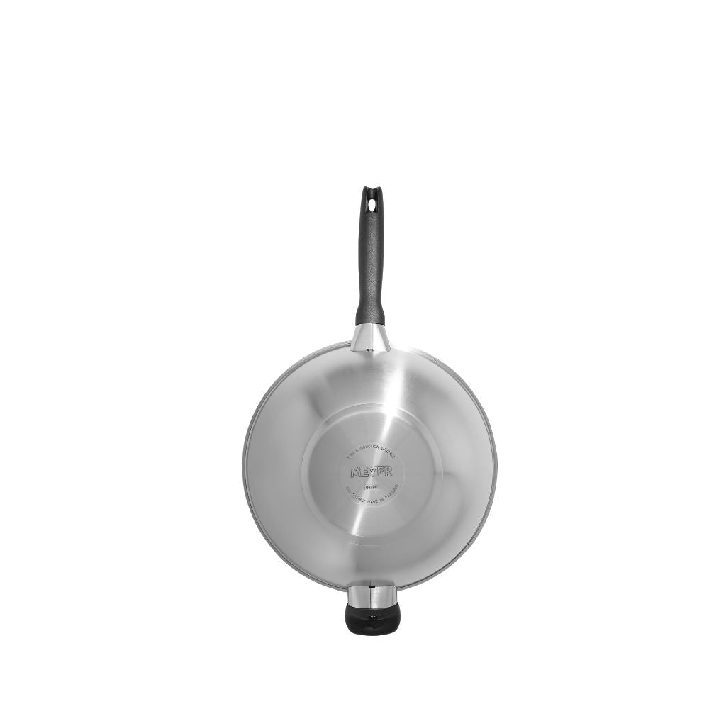 Meyer Luna Stainless Steel 30cm Stirfry with Helper Handle 71806 - Metro Singapore Departmental Store - Celebrating 69 Years in SG