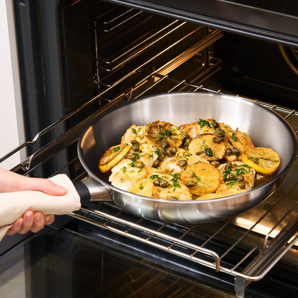 Meyer Luna Stainless Steel Frypan - Metro Singapore Departmental Store - Celebrating 69 Years in SG