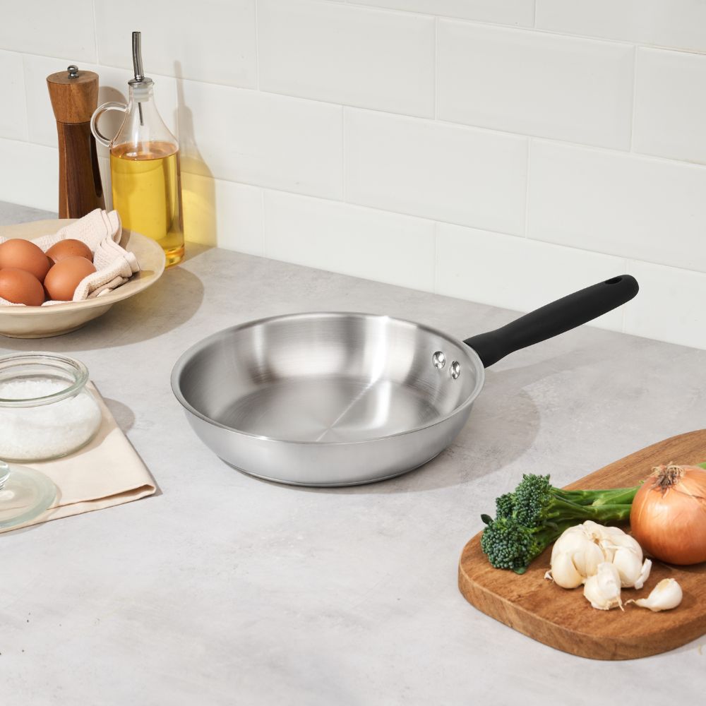 Meyer Luna Stainless Steel Frypan - Metro Singapore Departmental Store - Celebrating 69 Years in SG