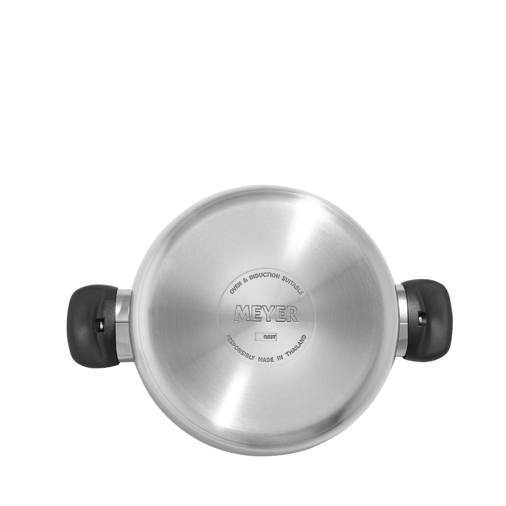 Meyer Luna Stainless Steel Stockpot with Glass Lid - Metro Singapore Departmental Store - Celebrating 69 Years in SG