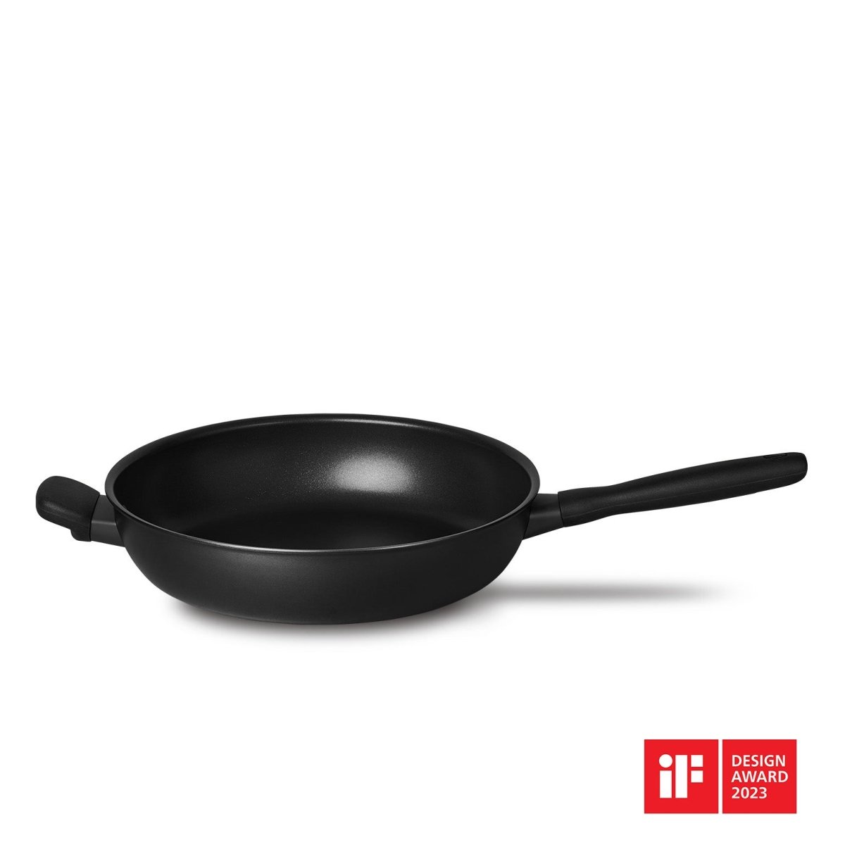 Meyer Midnight HA IH 30cm/12" Open Frypan W/HH (4322026) - Metro Singapore Departmental Store - Celebrating 69 Years in SG