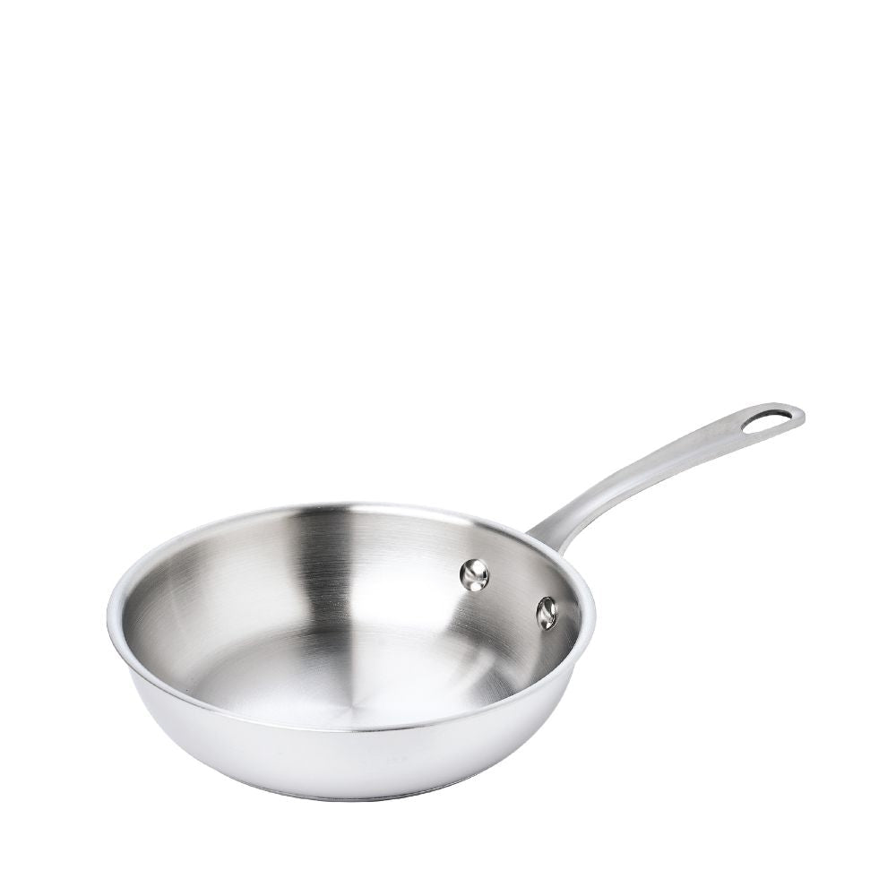 Meyer White Steel Stainless Steel Frypan - Metro Singapore Departmental Store - Celebrating 69 Years in SG