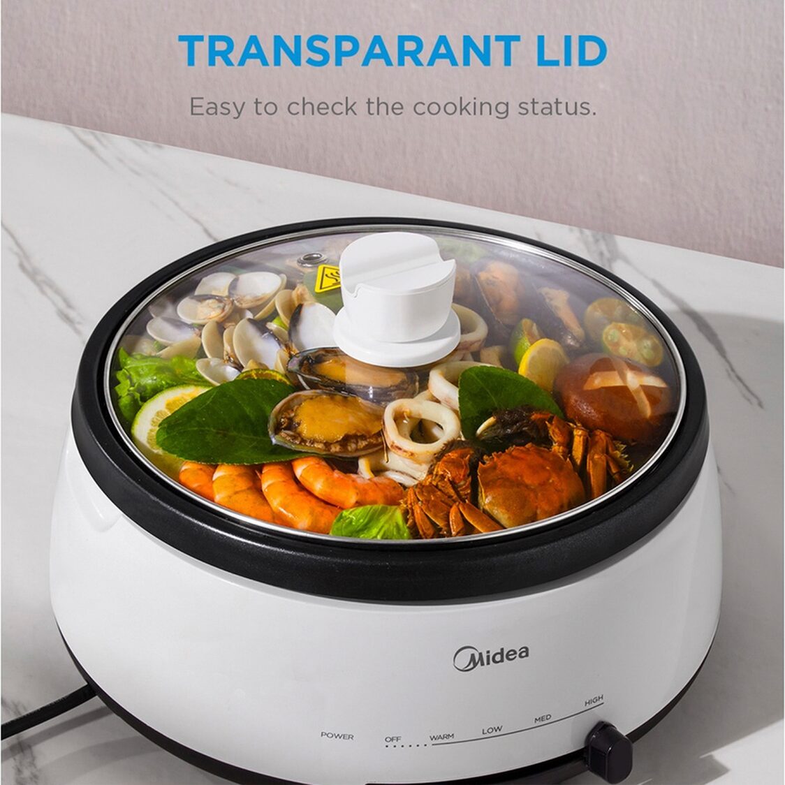 Midea 3.5L 1300W Multi Cooker (MEC - 1040W) - Metro Singapore Departmental Store - Celebrating 69 Years in SG