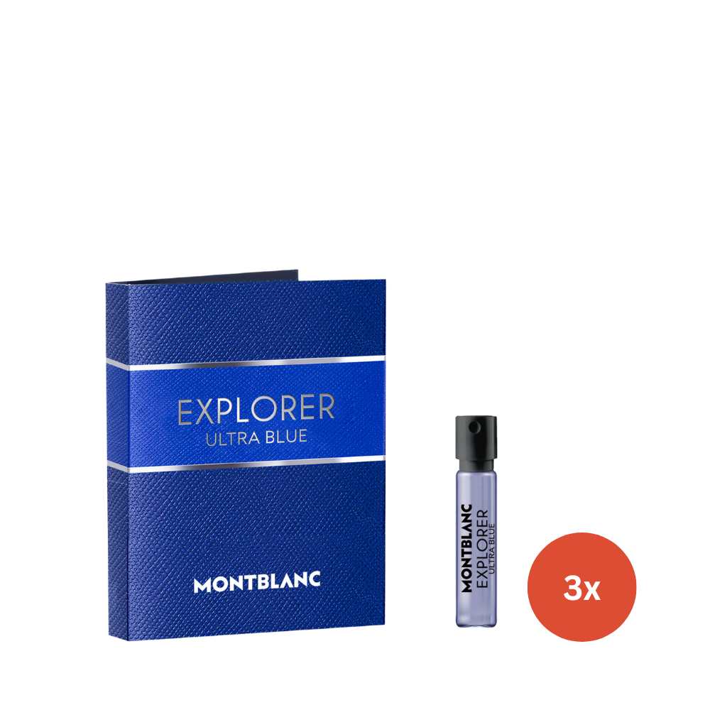 Montblanc Explorer Ultra Blue EDP 2ml Vial x3 - Metro Singapore Departmental Store - Celebrating 69 Years in SG