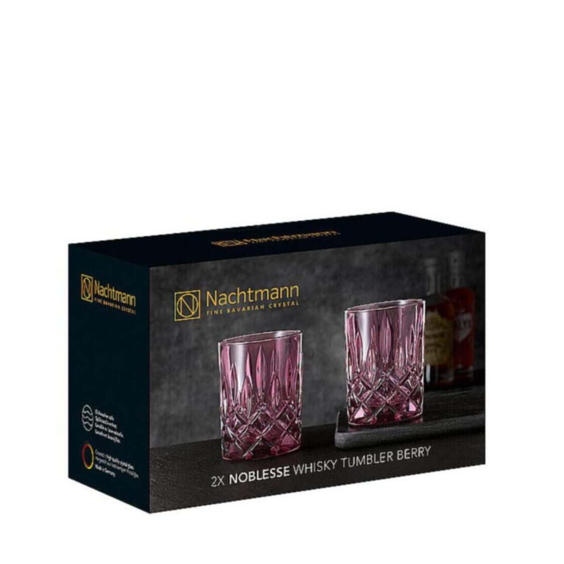 Nachtmann Noblesse Whisky Tumbler Vintage Set of 2 - Metro Singapore Departmental Store - Celebrating 69 Years in SG