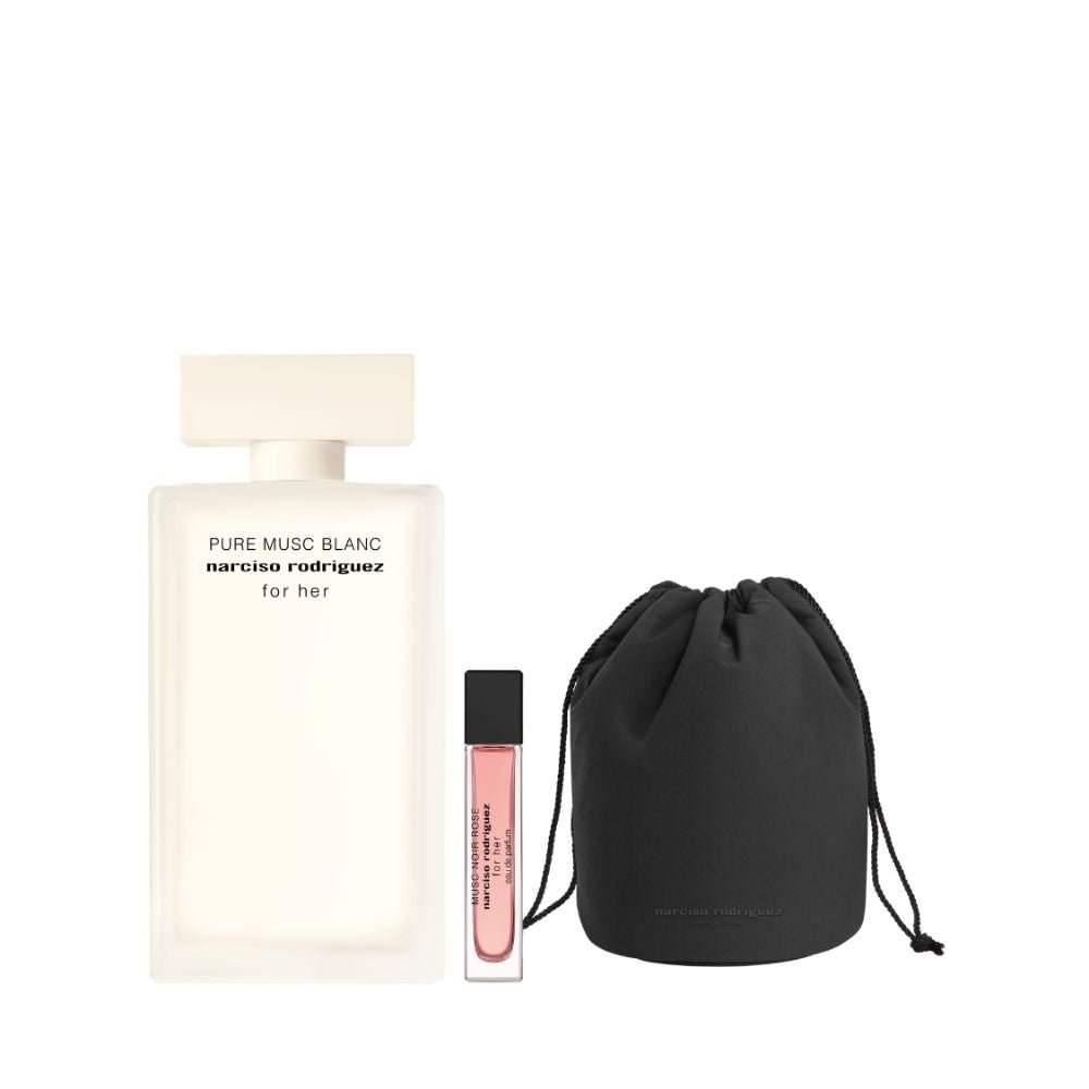 Narciso Rodriguez Pure Musc Blanc EDPI Gift Set (Worth $290) - Metro Singapore Departmental Store - Celebrating 69 Years in SG