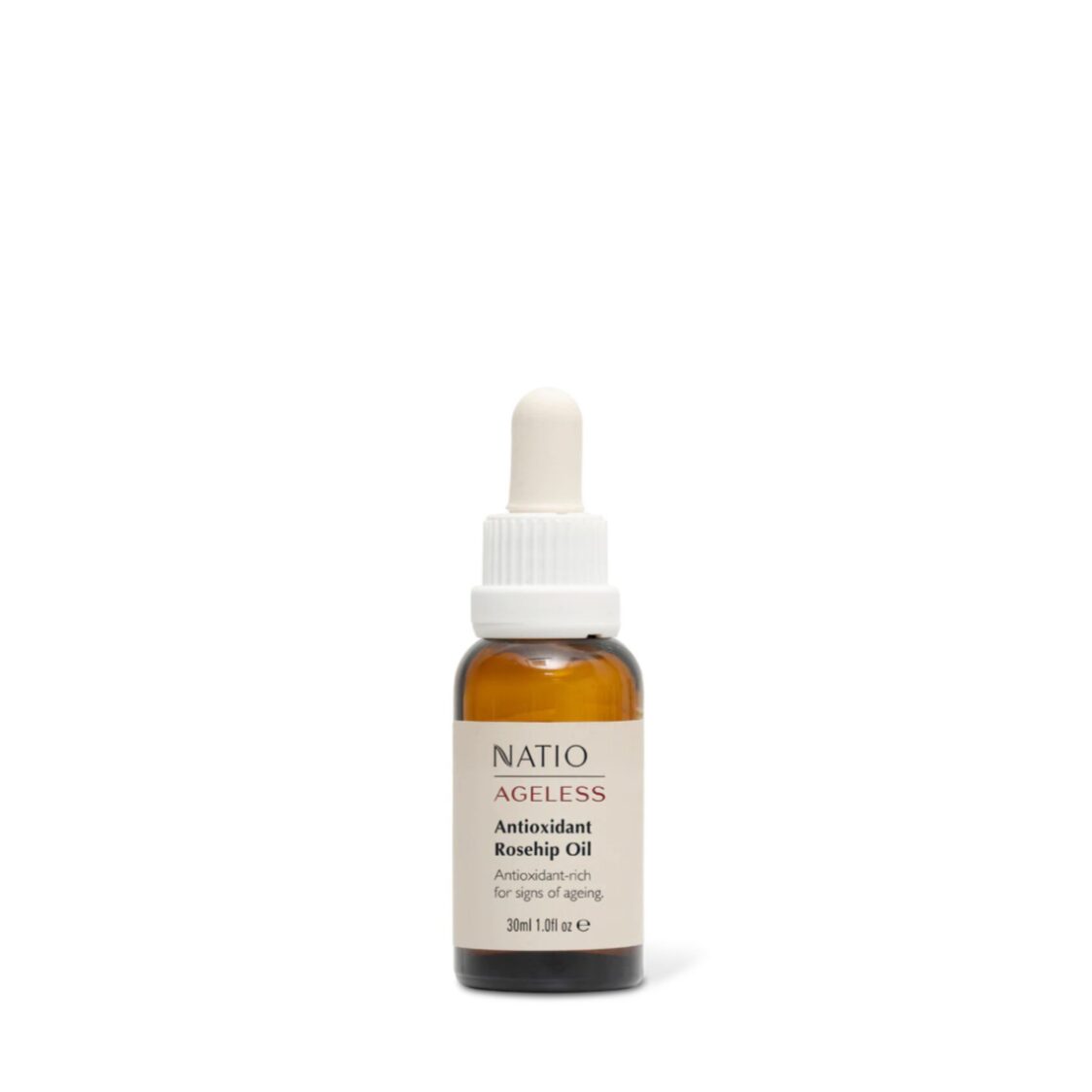 Natio Ageless Antioxidant Rosehip Oil 30ml - Metro Singapore Departmental Store - Celebrating 69 Years in SG