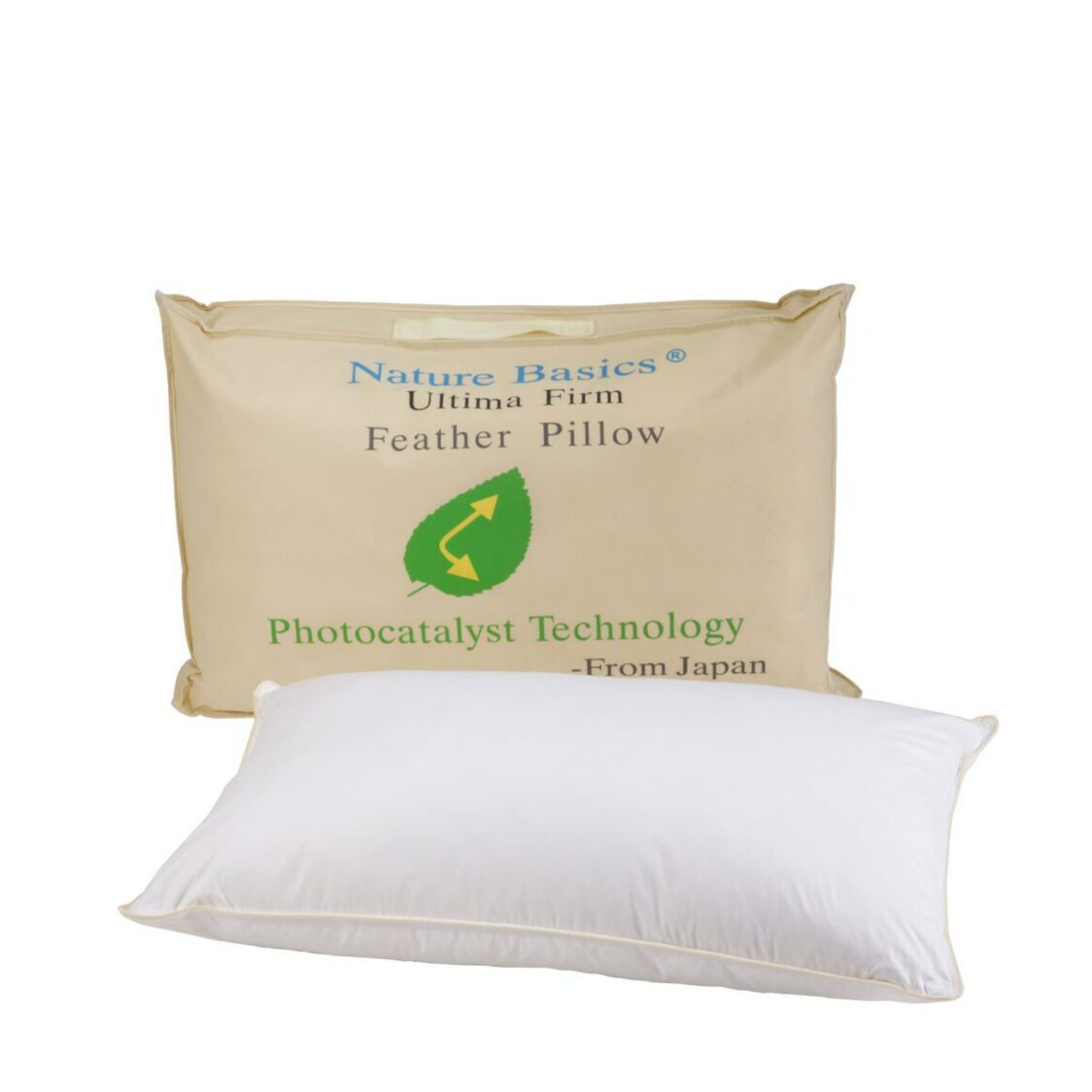 Nature Basics Ultima Firm Feather Pillow - Metro Singapore Departmental Store - Celebrating 69 Years in SG