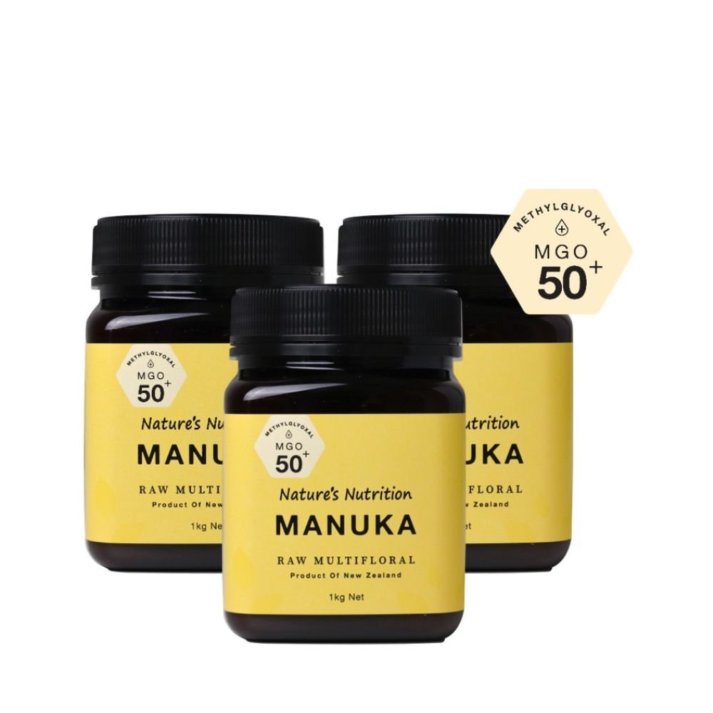 Nature's Nutrition Manuka MGO 50+ 1kg (3 Bottles) - Metro Singapore Departmental Store - Celebrating 69 Years in SG