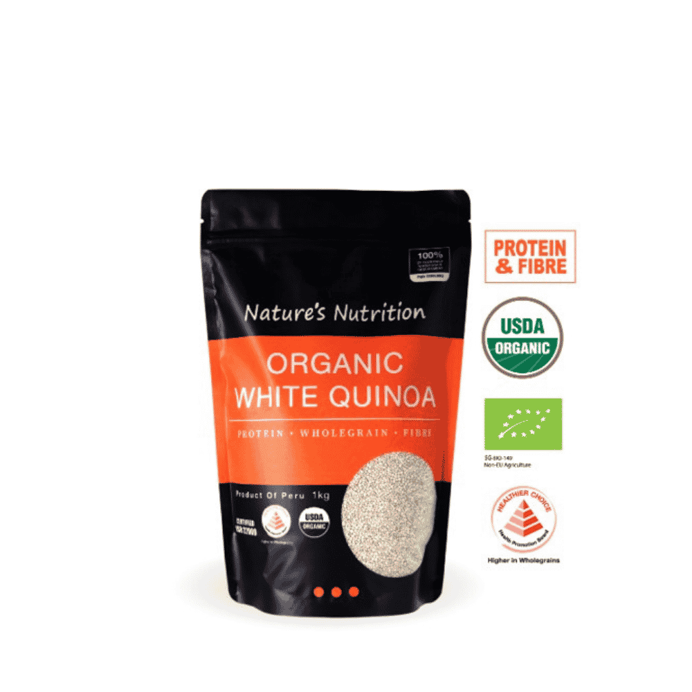 Nature's Nutrition Organic White Quinoa 1kg - Metro Singapore Departmental Store - Celebrating 69 Years in SG