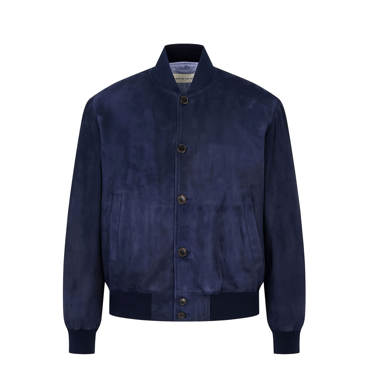 Man On The Boon Suede Bomber Navy