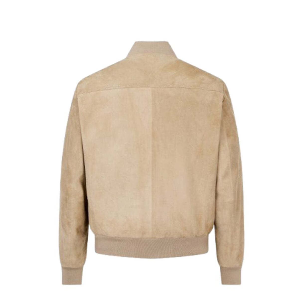 Man On The Boon Suede Bomber Beige