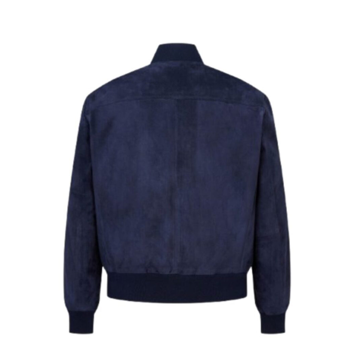 Man On The Boon Suede Bomber Navy