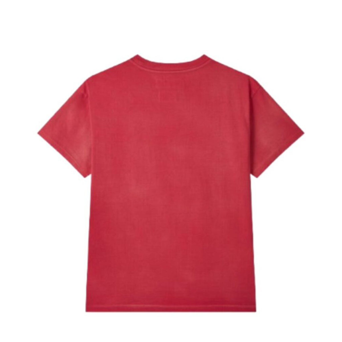 Man On The Boon Made In Usa Washed Pocket T Shirt Red