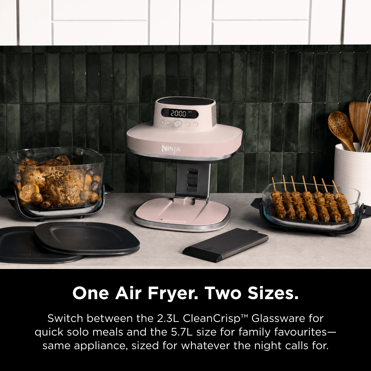 Ninja Crispi Pro Glass Air Fryer AS101 - Metro Singapore Departmental Store - Celebrating 69 Years in SG