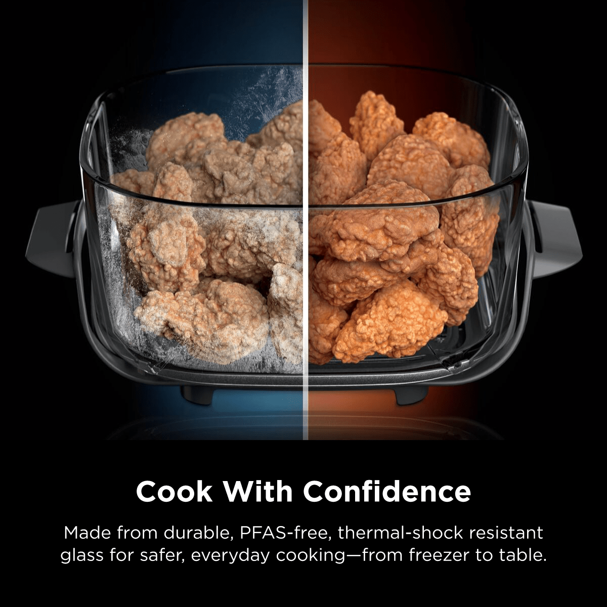 Ninja Crispi Pro Glass Air Fryer AS101 - Metro Singapore Departmental Store - Celebrating 69 Years in SG