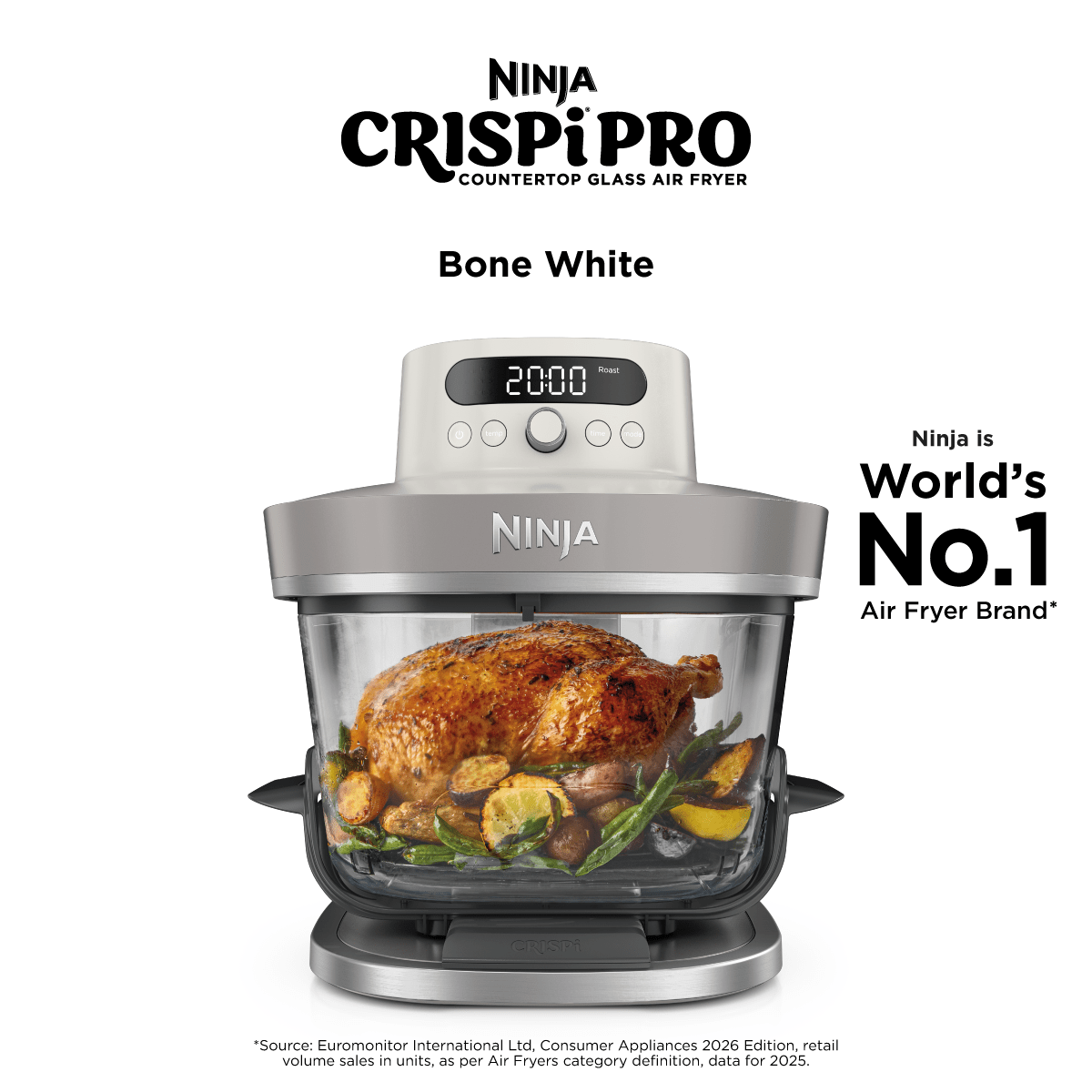 Ninja Crispi Pro Glass Air Fryer AS101 - Metro Singapore Departmental Store - Celebrating 69 Years in SG