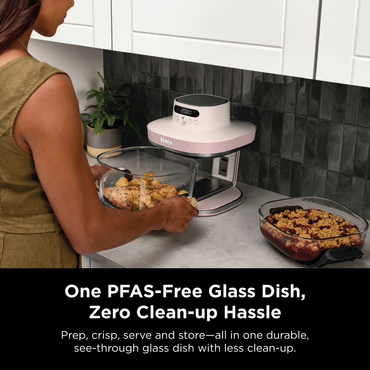 Ninja Crispi Pro Glass Air Fryer AS101 - Metro Singapore Departmental Store - Celebrating 69 Years in SG