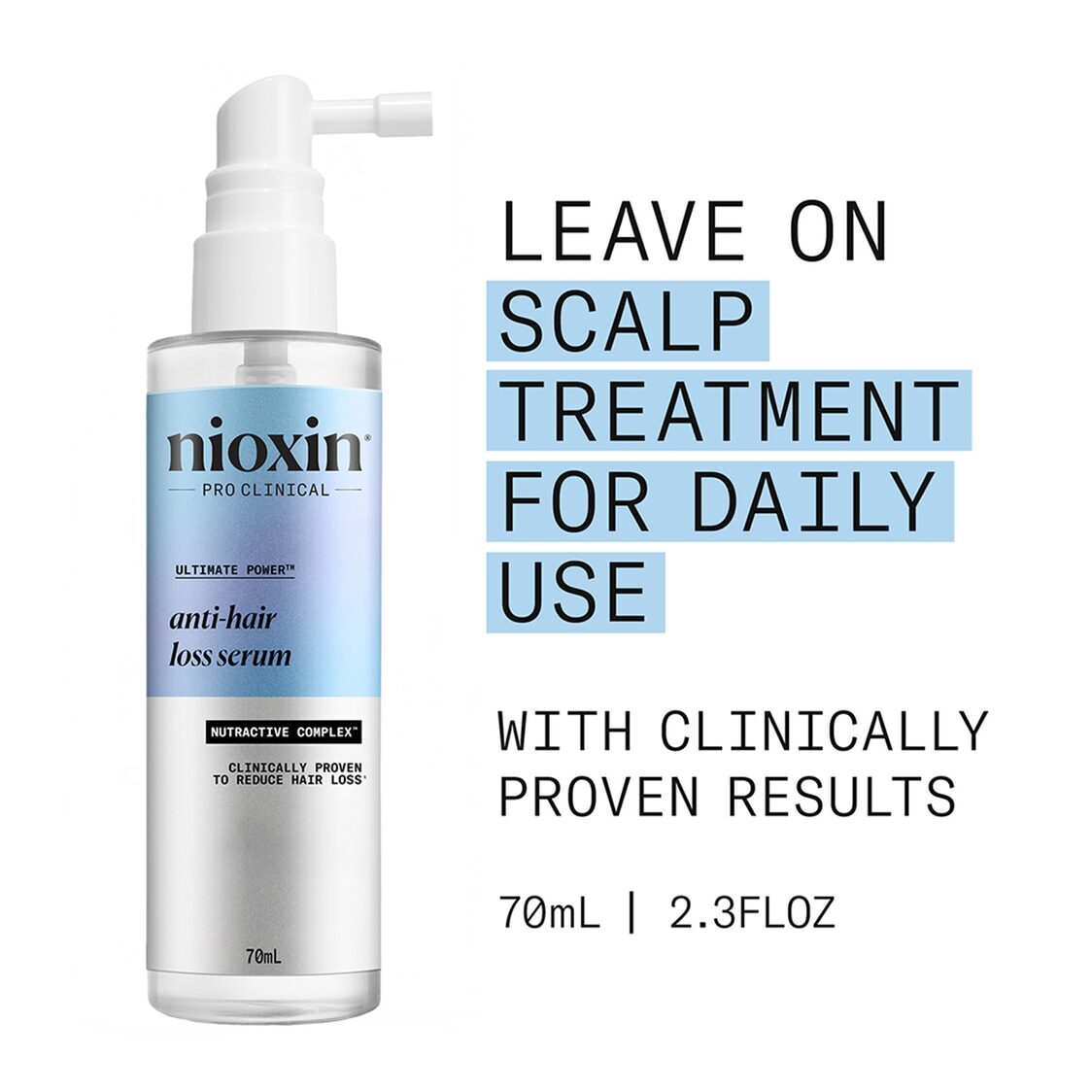 Nioxin Anti - Hair Loss Serum 70ml - Metro Singapore Departmental Store - Celebrating 69 Years in SG