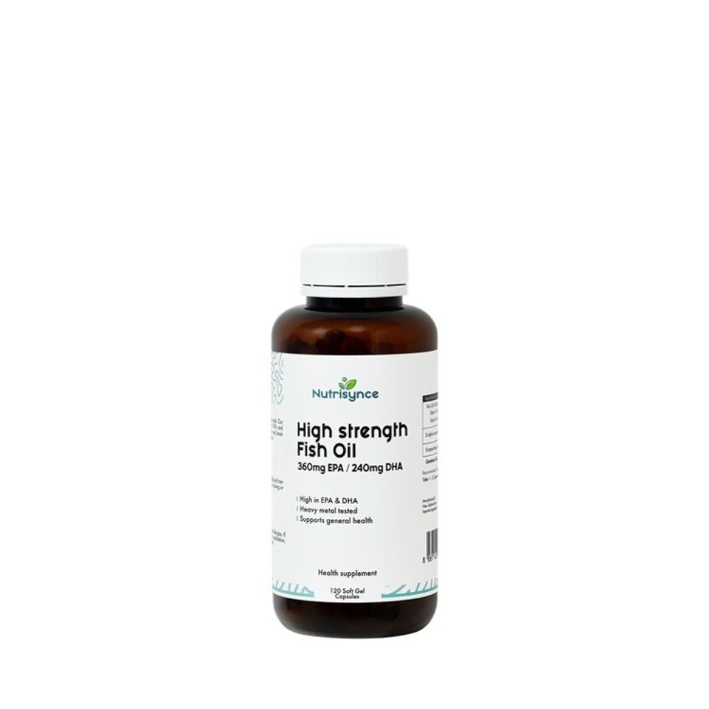 Nutrisynce High Strength Fish Oil  - Metro Singapore Departmental Store - Celebrating 69 Years in SG