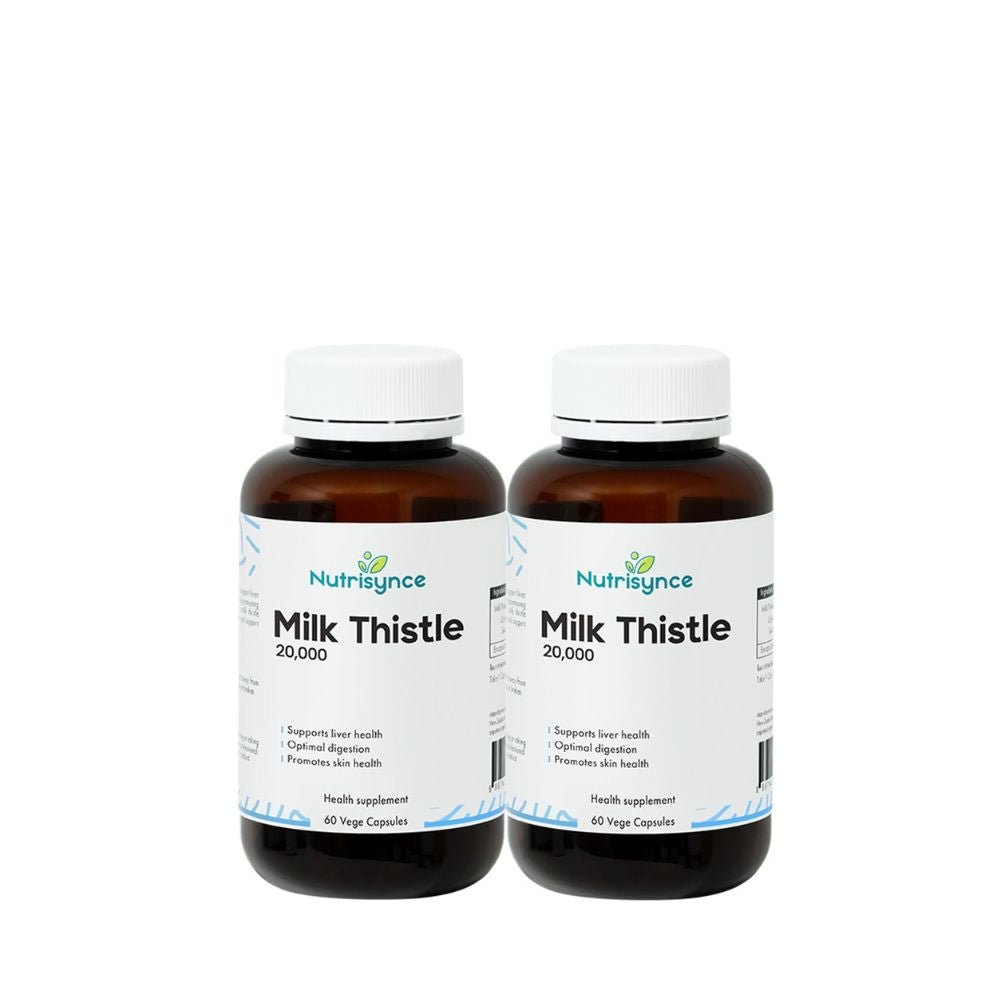 Nutrisynce Milk Thistle (2 Bottles) - Metro Singapore Departmental Store - Celebrating 69 Years in SG