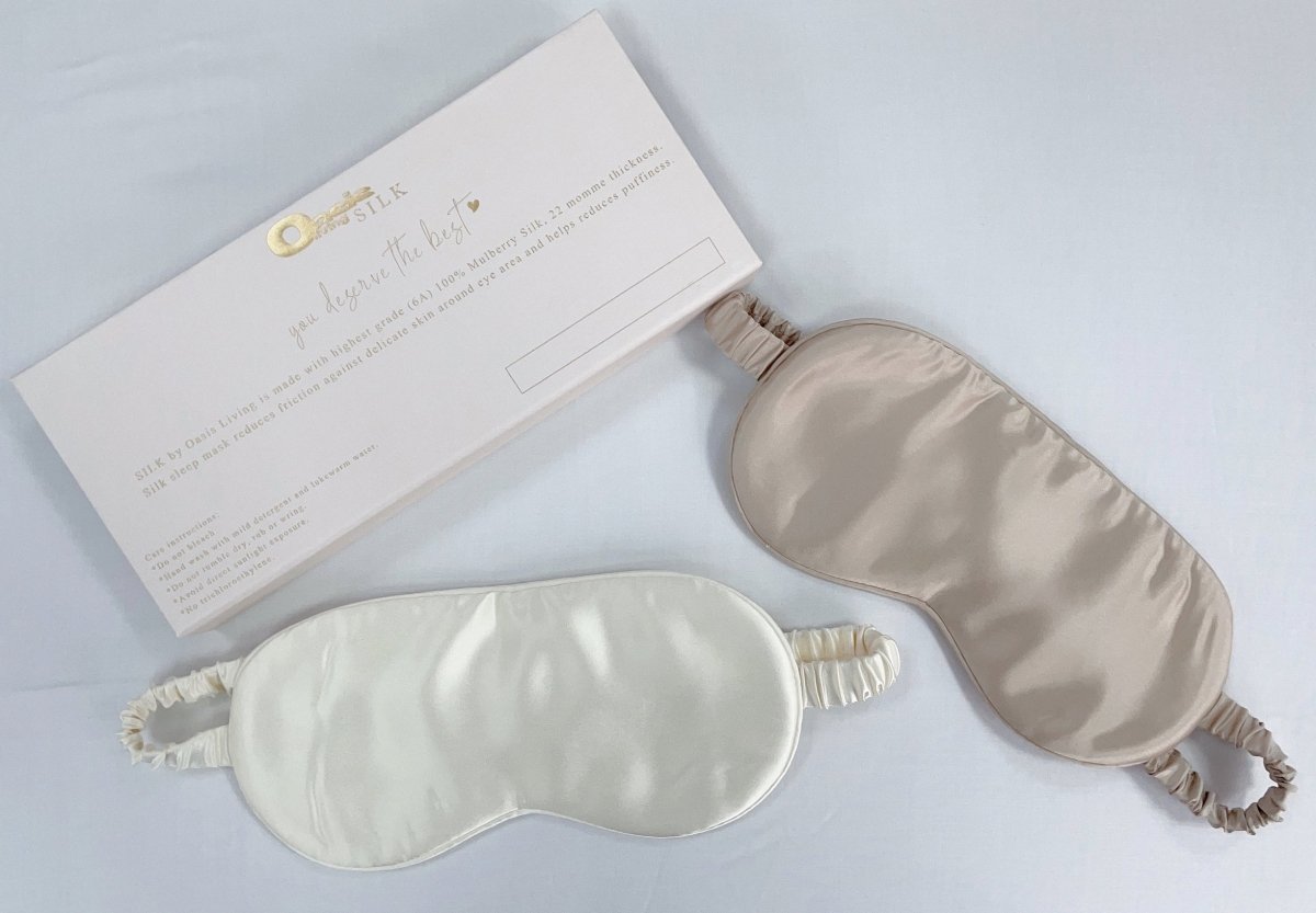Oasis Living 100% Mulberry Silk Eye Mask - Metro Singapore Departmental Store - Celebrating 69 Years in SG