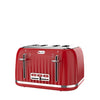 Odette 4 Slice Retro Design Toaster T382D - Metro Singapore Departmental Store - Celebrating 69 Years in SG