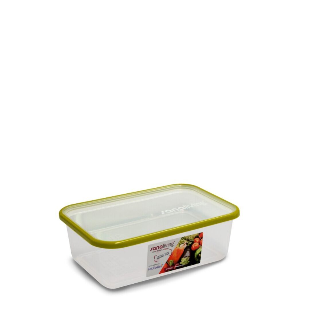 Omada Sanaliving Food Container 2L (Flat) - Metro Singapore Departmental Store - Celebrating 69 Years in SG